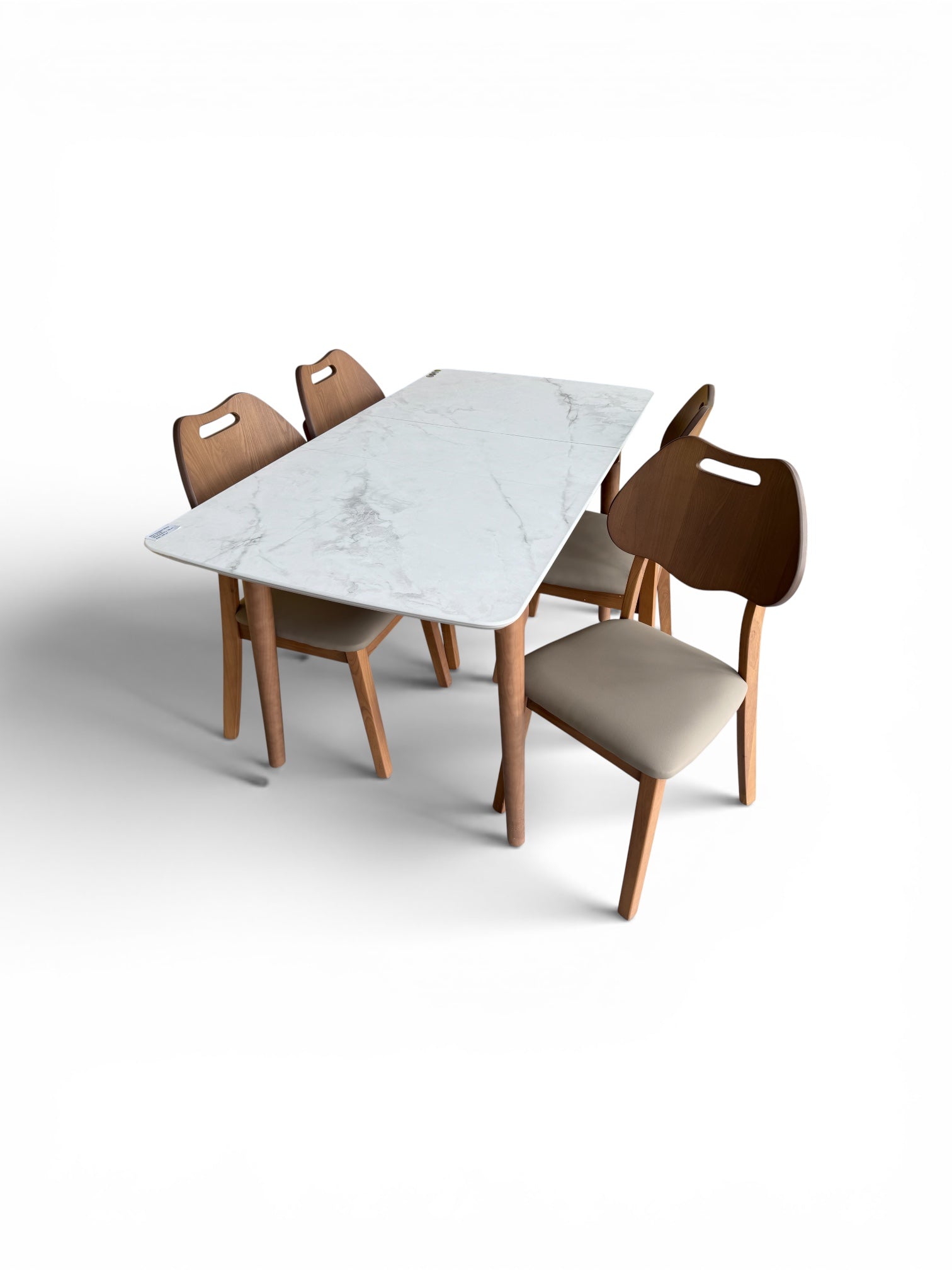 Set masa extensibila Zurih mare cu 4 scaune Lima