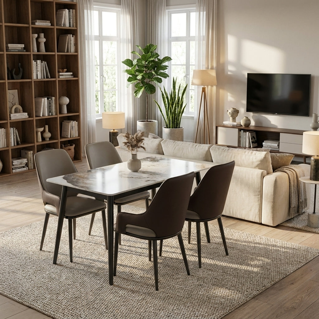 Mese dining fixe 140-80