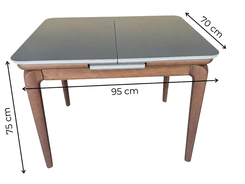 Set masa extensibila Nairobi mică cu 4 scaune