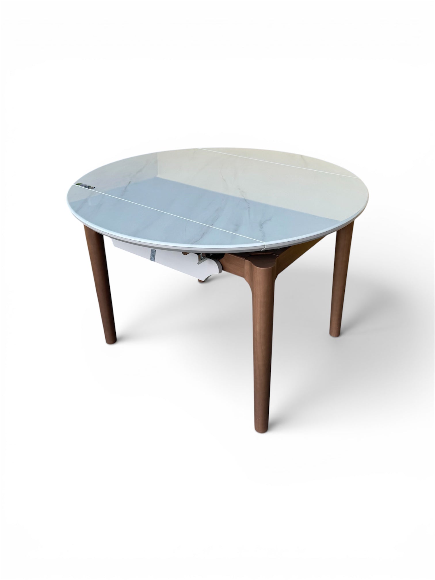 Masa ovala extensibila Zuri mic